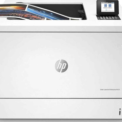 HP Color LaserJet Enterprise M751dn Laser Printer, A4/A3 Support, Automatic 2 Sided Printing, 40ppm Print Speed, 1200x1200 dpi, Quick Wake-Up Speed, 100-Sheet MP Tray, USB/ETH White | T3U44A