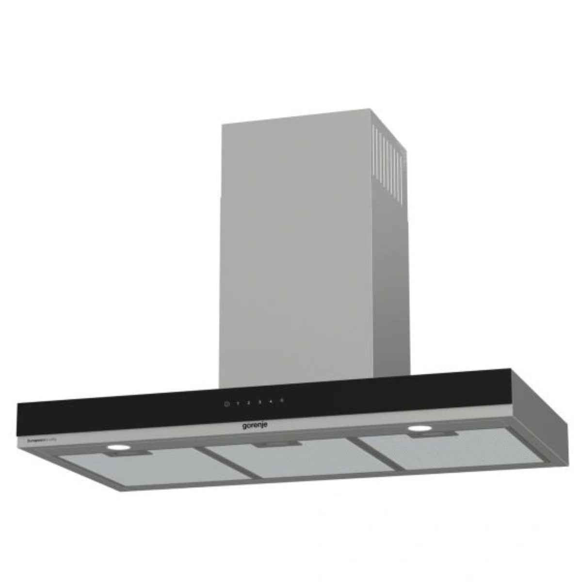 Gorenje WHT944EXGB Built-in T-Shape Chimney Hood – 90 cm, Stainless Steel