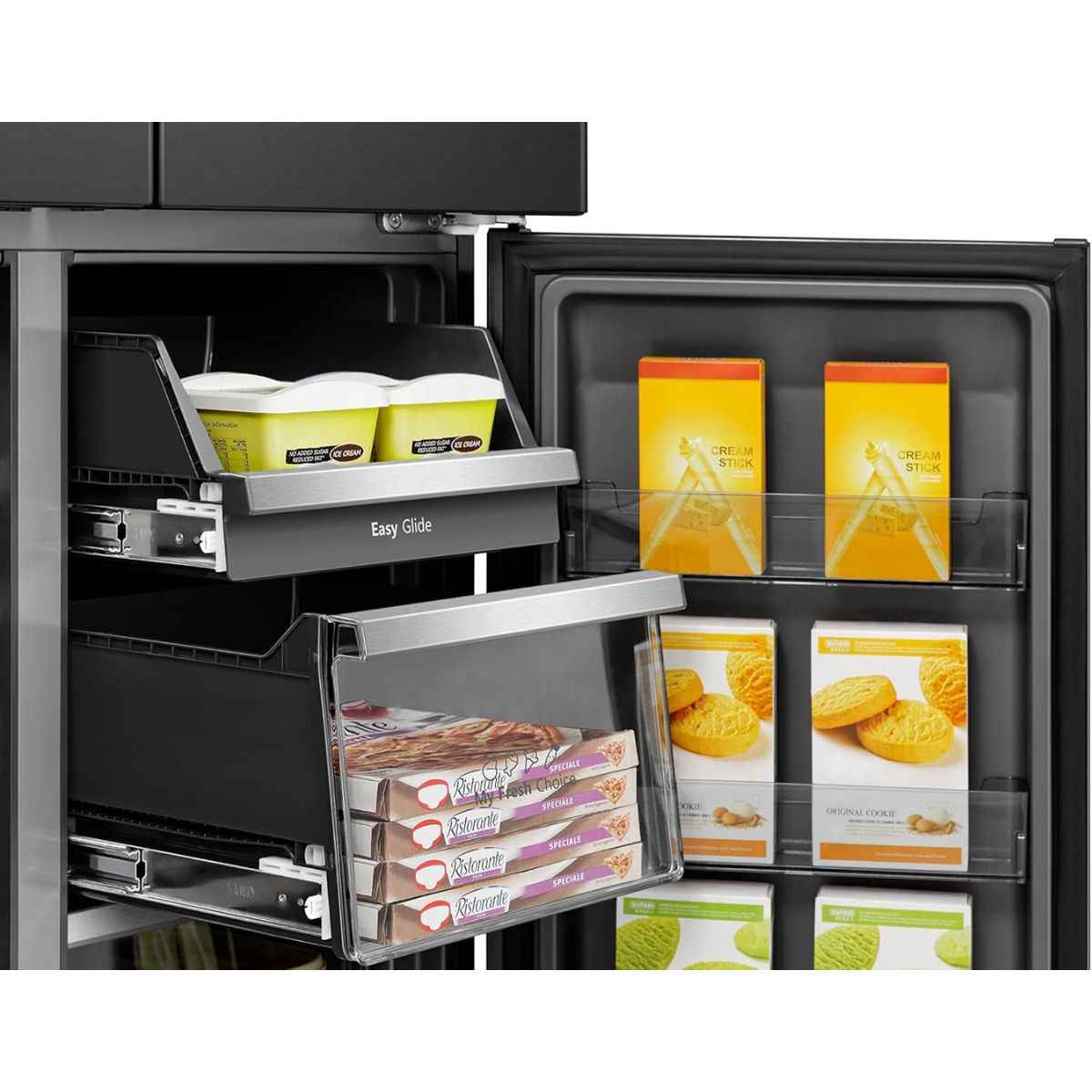 Hisense 538L Four Door French Smart Refrigerator – Touch Screen, Water & Ice Dispenser | RQ759N4IBU1