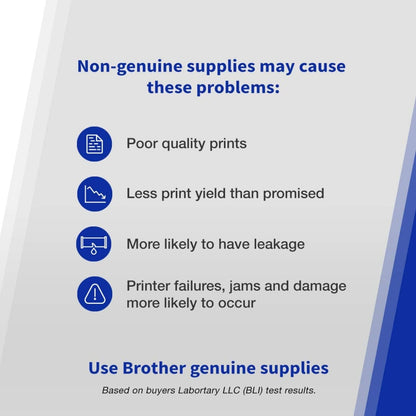 Brother Genuine TN-461BK Standard Yield Black Toner Cartridge – Prints up to 3,000 Pages, Sharp Black Printing, Reliable Brother Performance