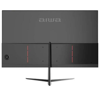 Aiwa MF240E-V Flat Slim Monitor, 24" FHD VA Display, 75Hz Refresh Rate, 5ms (OD) Response Time, Free-Sync Technology, 16.7 Million Display Colors, Support VESA, Frameless, Black | MF240E-V