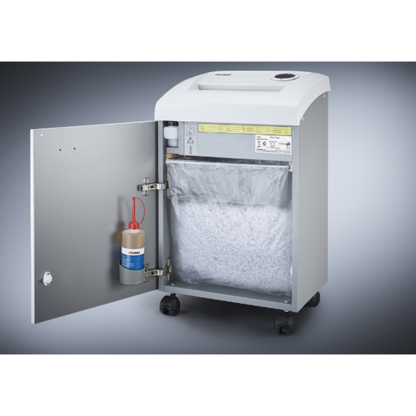 Dahle Departmental Shredder Model 606 | Heavy-Duty Cross-Cut | Professional Document Shredder | 86.5 × 54.5 × 43.5 cm | White | DHL 40330-06955