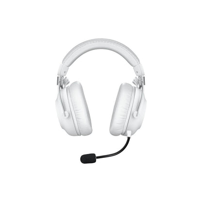 Logitech G PRO X 2 LIGHTSPEED Wireless Gaming Headset, Detachable Boom Mic, Bluetooth/USB/3.5mm Aux, for PC, PS5, PS4, Nintendo Switch White | 981-001270 / 981-001269