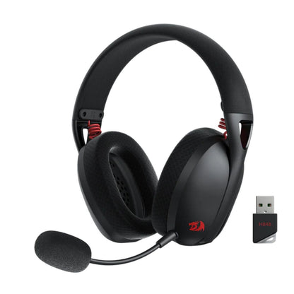 Redragon H848 IRE Pro Headphones, Tri-Mode Connection, 40mm Driver Size, 7.1 Virtual Surround, Detachable Microphone, 2.4G/BT/Wired Connectivity | H848