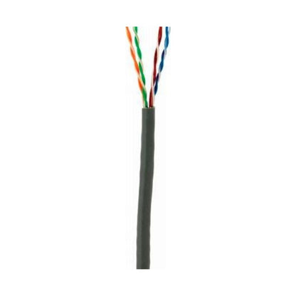 D-Link Cat6 UTP Network Cable Roll | 305 Meter | 24 AWG Copper Conductor | Gigabit Ethernet Cabling Solution | Grey | NCB-C6UGRYR-305-24
