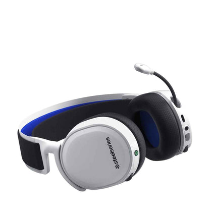 SteelSeries Arctis 7 Plus Wireless Gaming Headset – White | Multi-Platform 2.4 GHz, 30-Hour Battery