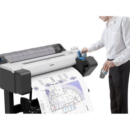 Canon imagePROGRAF TM-350 36-Inch Large Format Inkjet Printer | 2400 x 1200 dpi | 15,360 Nozzles | 5-Colour Pigment Ink | TM-350