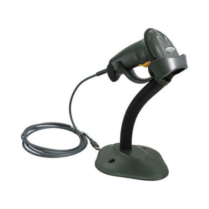 Zebra Symbol LS2208 General Purpose Handheld Barcode Scanner | 1D Laser Scanner | USB Kit with Stand | LS2208-SR20007R-UR