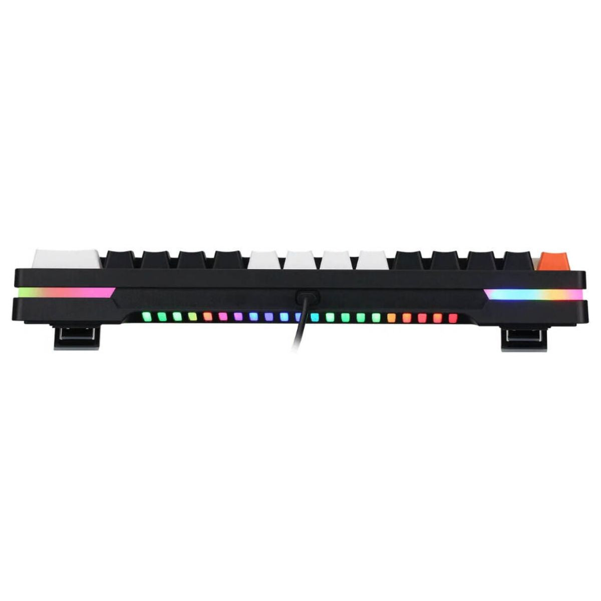 GAMEON GOMK60-RS AEROX 60% Mechanical Gaming Keyboard | 61 Keys | Red Switch | English & Arabic | RGB | 22-Key Anti-Ghosting | USB-C | GOMK60-RS