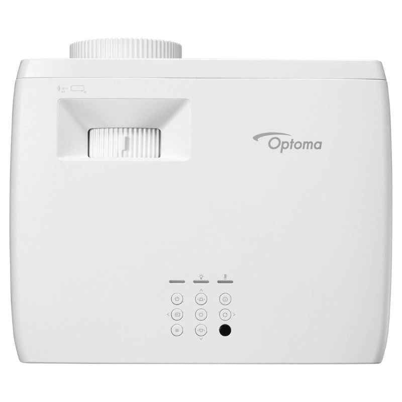 Optoma UHZ66 4K UHD Laser Projector – 4,000 Lumens, Native 16:9, Compact Design (White), True 4K Home & Gaming Projection for UAE Homes & Entertainment Spaces | E9PD7LD01EZ2