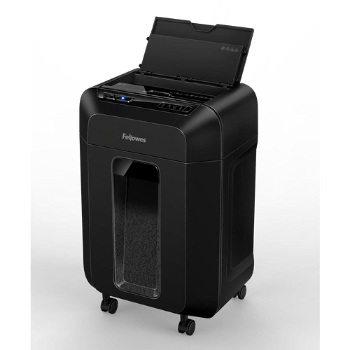 Fellowes AutoMax 80M Mini-Cut Paper Shredder | 80-Sheet Auto Feed | P-4 | 4 × 12mm | 17L Bin | AutoMax 80M | 4621601