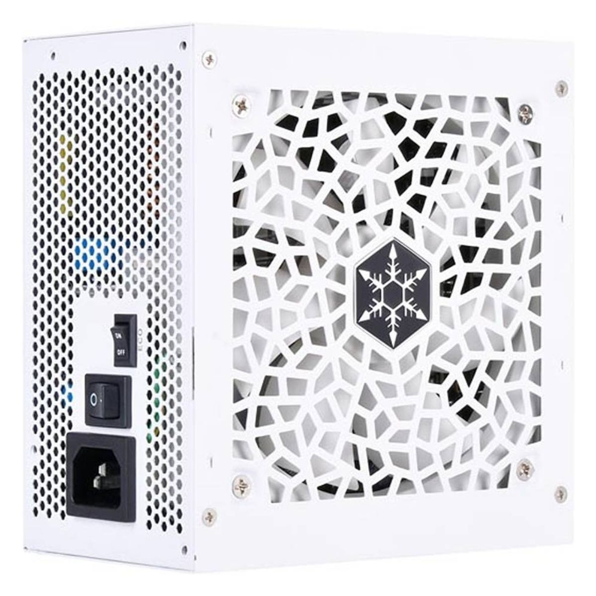 SilverStone DA850R Fully Modular Power Supply, 80 PLUS Gold, 850W ATX 3.0 & PCIe 5.0, Active PFC, Silent 120mm Fan, Advanced Protections, 12V-2x6 PCIe Connector, White