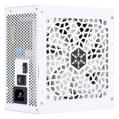 SilverStone DA850R Fully Modular Power Supply, 80 PLUS Gold, 850W ATX 3.0 & PCIe 5.0, Active PFC, Silent 120mm Fan, Advanced Protections, 12V-2x6 PCIe Connector, White