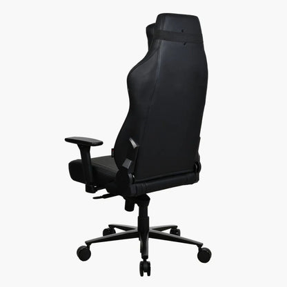 Arozzi Vernazza XL Soft PU Leather Ergonomic Office & Gaming Chair | High Backrest | Reclining | Adjustable Lumbar & Neck Support | Black