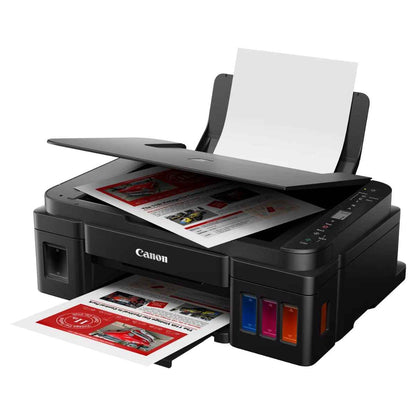 Canon PIXMA G3410 A compact Wi-Fi, refillable All-in-One with high yield inks for low-cost home or business printing from smart devices and the cloud- G3410