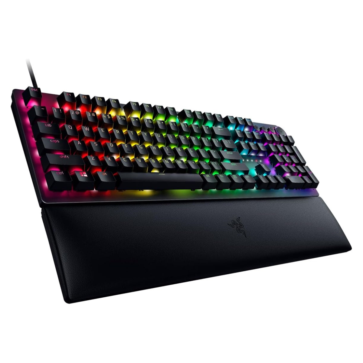 Razer Huntsman V2 Optical RZ03-03930900-R3W1 USB RGB Gaming Keyboard Purple Switch UK Layout