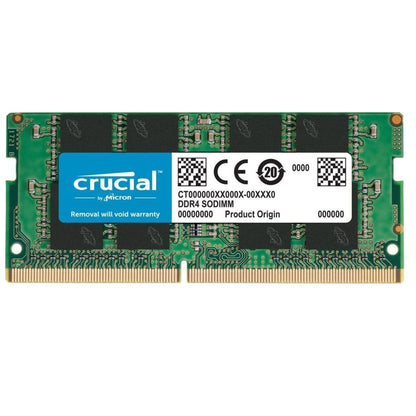 Crucial 16GB DDR4 SODIMM Memory Module, 3200MHz Clock Speed, 22-22-22 Timings, Unbuffered, 1.2V Memory Voltage, 22 CAS Latency | CB16GS3200