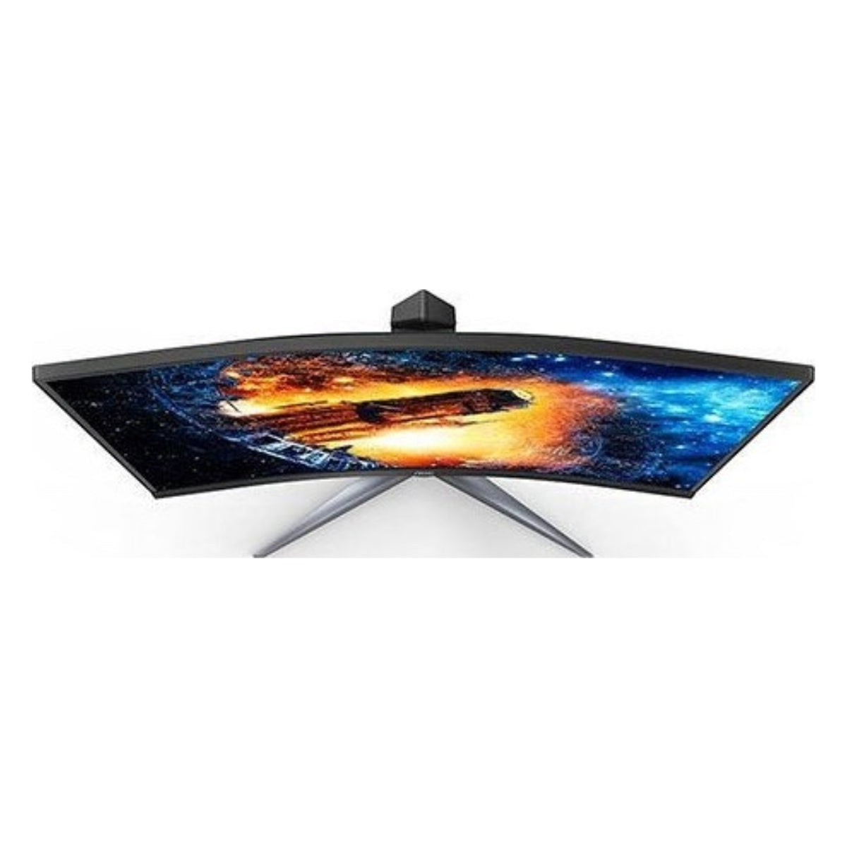 AOC C24G2 Curved Gaming Monitor, 23.6'' FHD VA Panel, 165Hz Refresh Rate, 1ms (MPRT) Response Time, 1500R Curvature, 16.7M Display Colors, Adaptive-Sync Technology, Flicker Free, Black | C24G2
