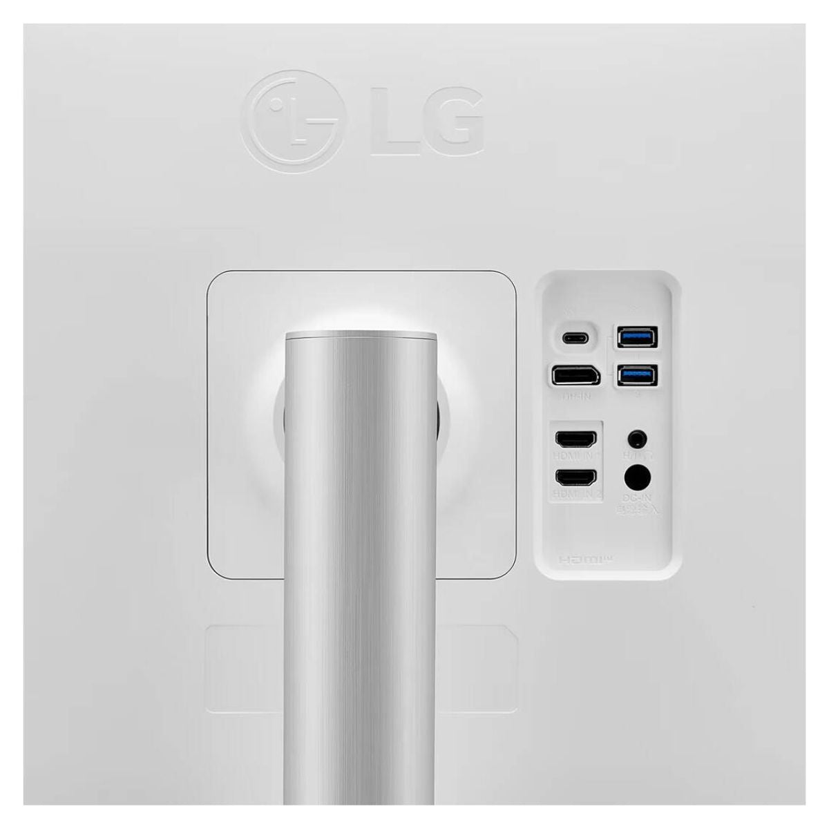 LG UltraFine Monitor, 27" 4K UHD IPS Display, 60Hz Refresh Rate, 5ms (GTG) Response Time, Dynamic Action Sync, Black Stabilizer, Super Resolution+, USB Type-C, Silver | 27UP850K-W