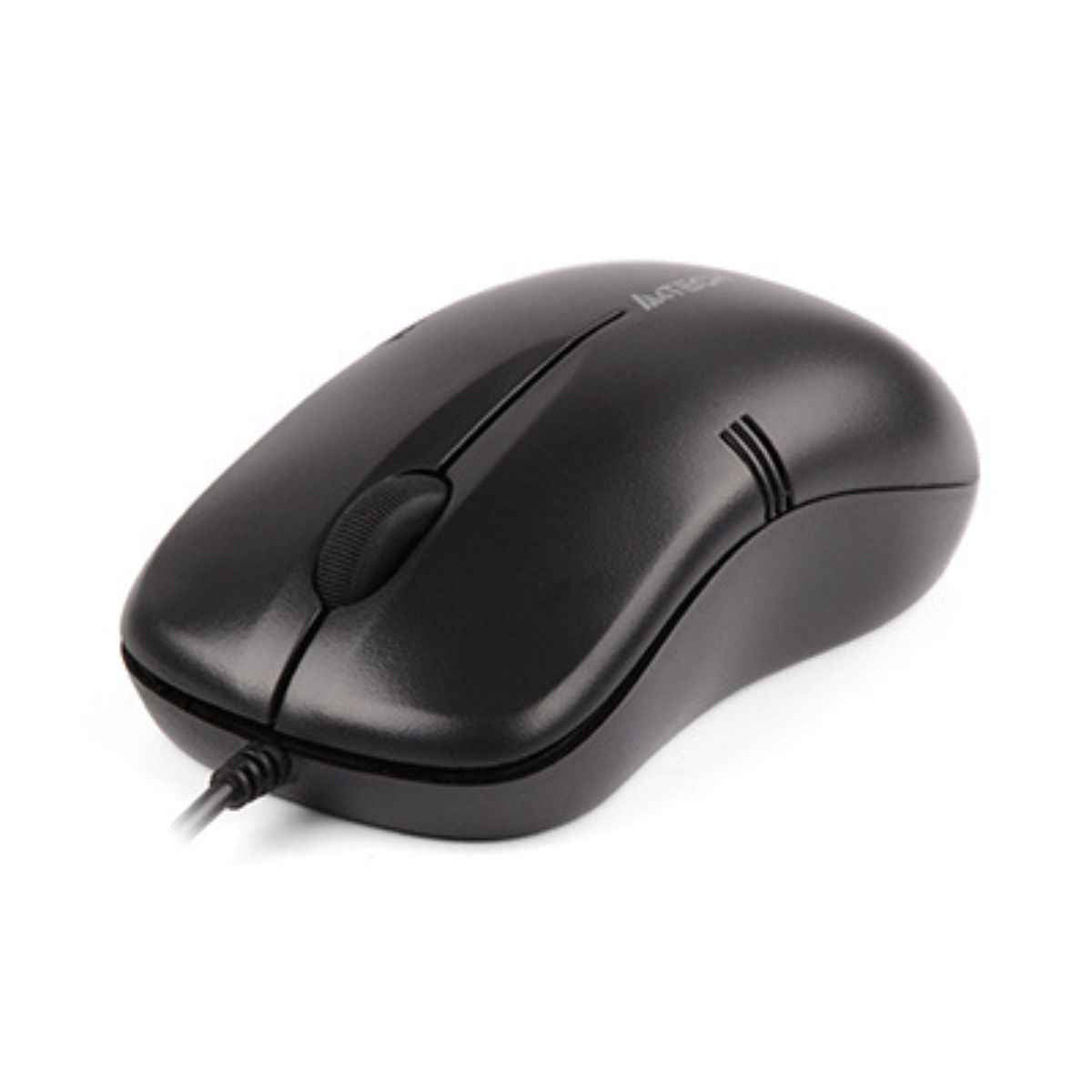 A4Tech OP-560NU / OP-560NUS Wired Silent Mouse – 1200 DPI, 4-Way Scroll, Dust-Resistant Wheel, Black