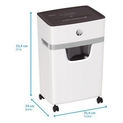 HP OneShred 15CC 2803 – Cross-Cut Paper Shredder (Up to 15 Sheets, P-4 Security)