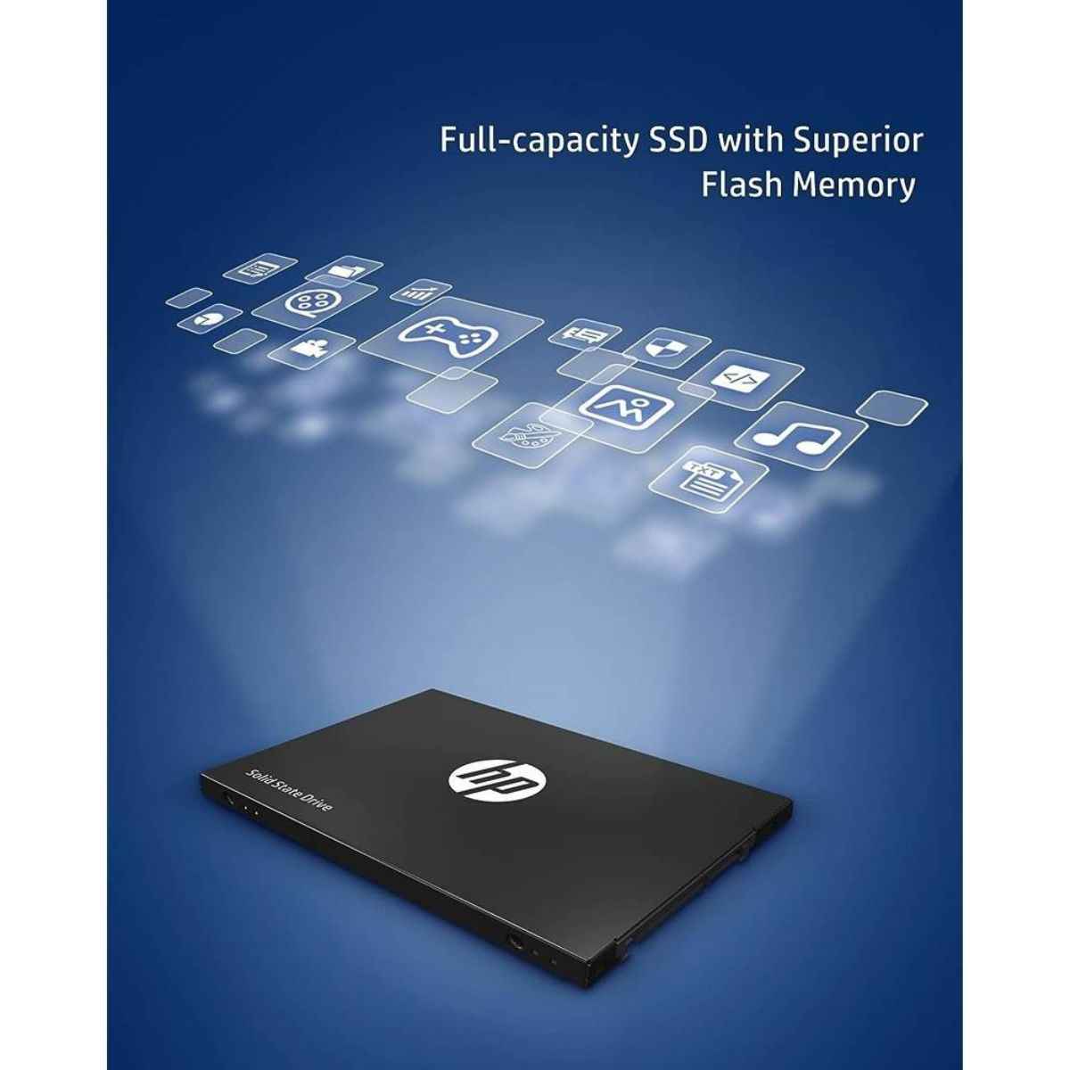 HP S750 SATA III 2.5" SSD – 512GB, Up to 560MB/s Read, 520MB/s Write, 3D NAND | 16L53AA#UUF