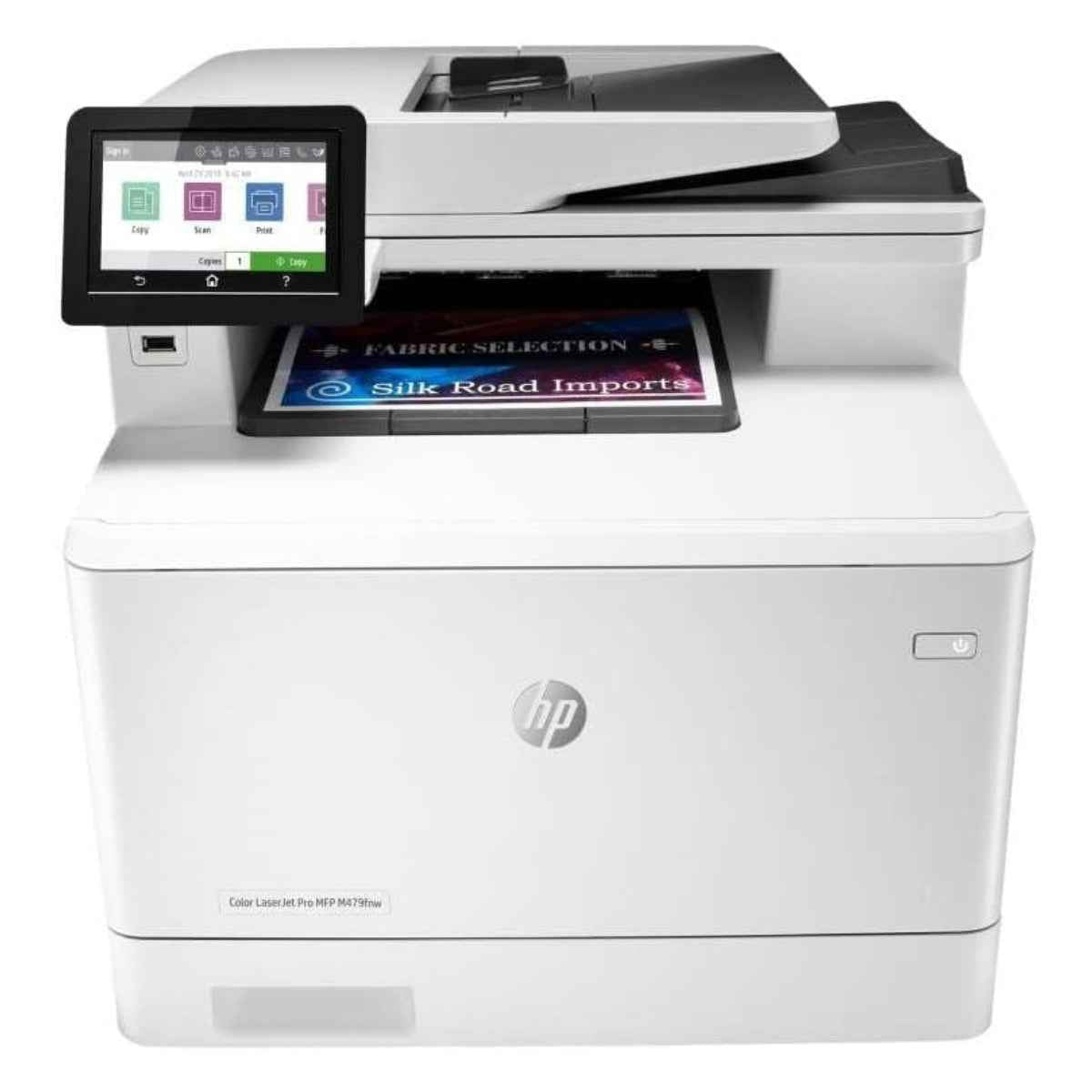 HP Color LaserJet Pro MFP M479fnw Print copy scan fax email Scan to email PDF 50sheet uncurled ADF