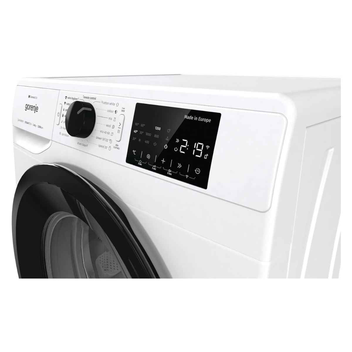Gorenje WPNEI82A1SWIFI  8 kg Washing Machine – 1,200 rpm, Wi-Fi Smart Control