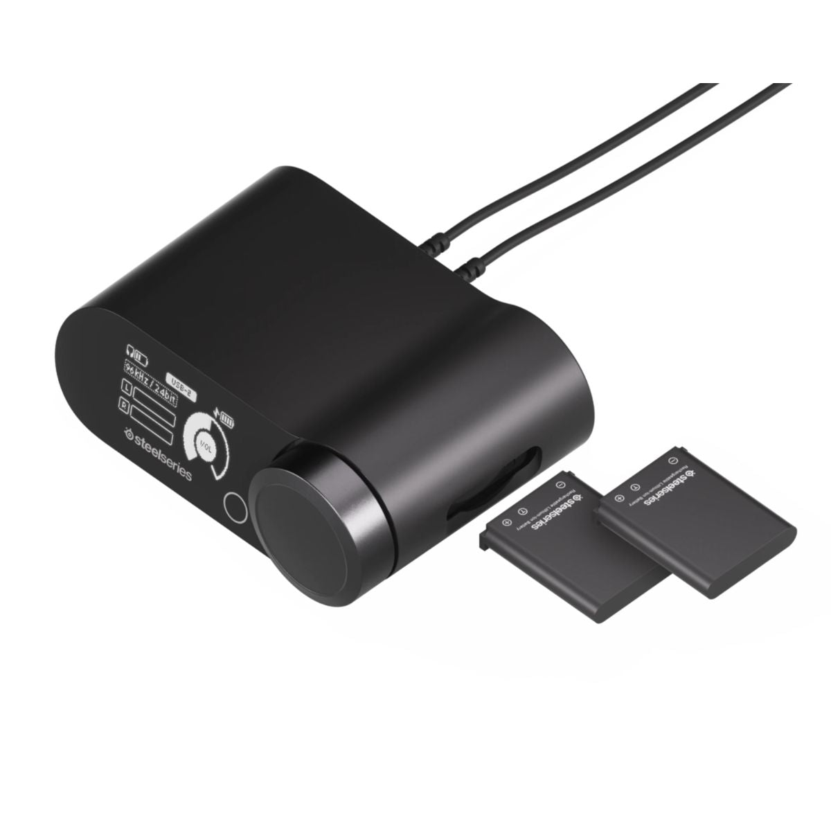 SteelSeries Arctis Nova Pro Wireless Gaming Headset, Infinity Power System, Dual Audio Streams, Active Noise Cancellation, ClearCast Gen 2 Mic, Compatible with PS4 / PS5 / PC, Black | 61520