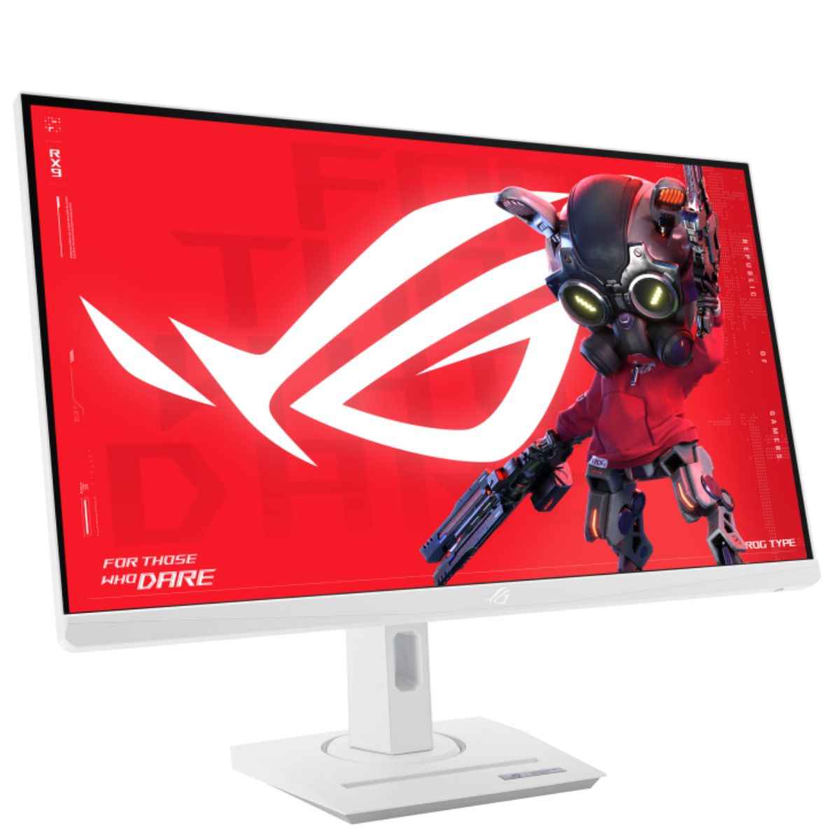 Asus ROG Strix XG27UCG-W Gaming Monitor, 27" Fast IPS Display, 4K UHD Resolution, 160Hz Refresh Rate, 1ms (GtG) Response Time, NVIDIA G-Sync Technology, Gaming AI, White