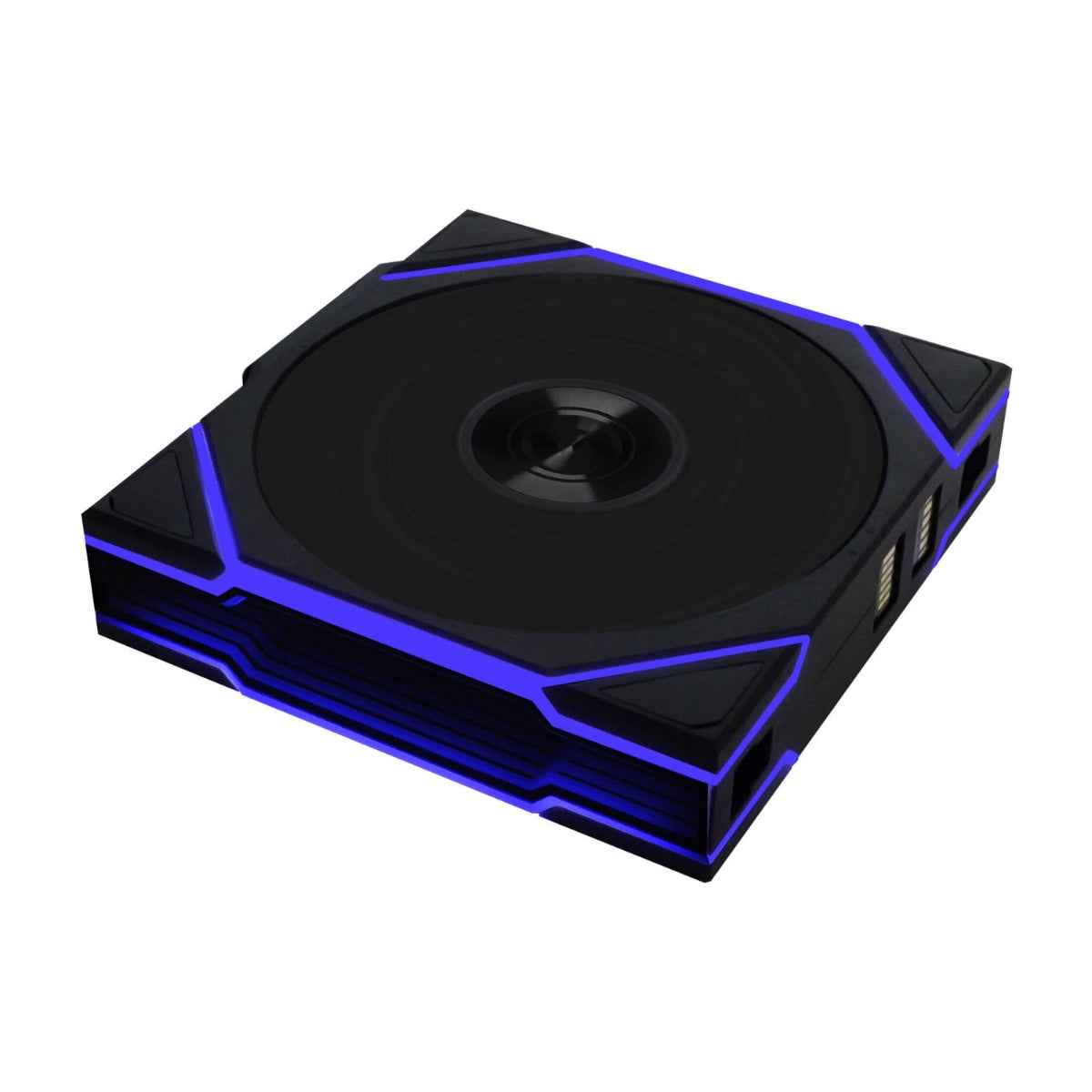 Lian-Li UNI FAN TL 120 Wireless Case Fan – 120mm, 2600 RPM, 90.1 CFM Airflow, FDB Bearing, Single Pack | Black / White