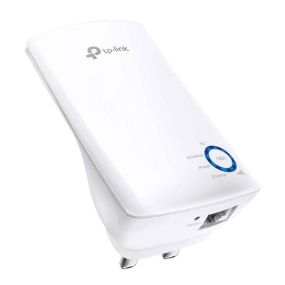 TP-Link TL-WA850RE 300Mbps Wi-Fi Range Extender | 2.4GHz Wireless Network Expansion | 300Mbps Signal Rate | Ethernet Port | UK Plug | White