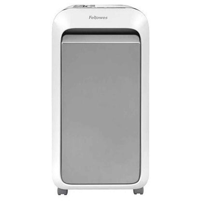 Fellowes Powershred LX221 Micro-Cut Office Shredder | 20 Sheet Capacity | P-5 Security Level | 30 Minute Continuous Run Time | 30L Pull-Out Bin | White | 5050501
