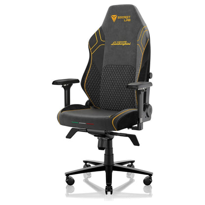 Secretlab TITAN Evo Regular Gaming Chair | Lamborghini Giallo Auge | Microsuede | 4D Armrests | 165° Recline | M07-E24SU-ALDGA1R