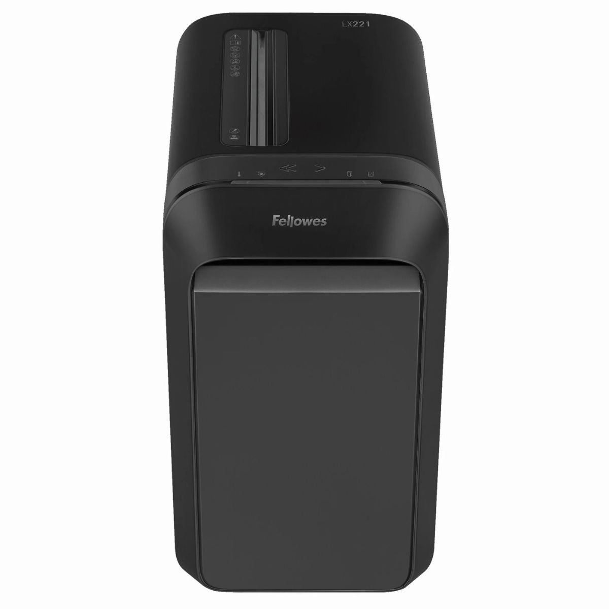 Fellowes Powershred LX221 Micro-Cut Office Shredder | 20 Sheet Capacity | P-5 Security Level | 30 Minute Continuous Run Time | 30L Pull-Out Bin | Black | AMS24651
