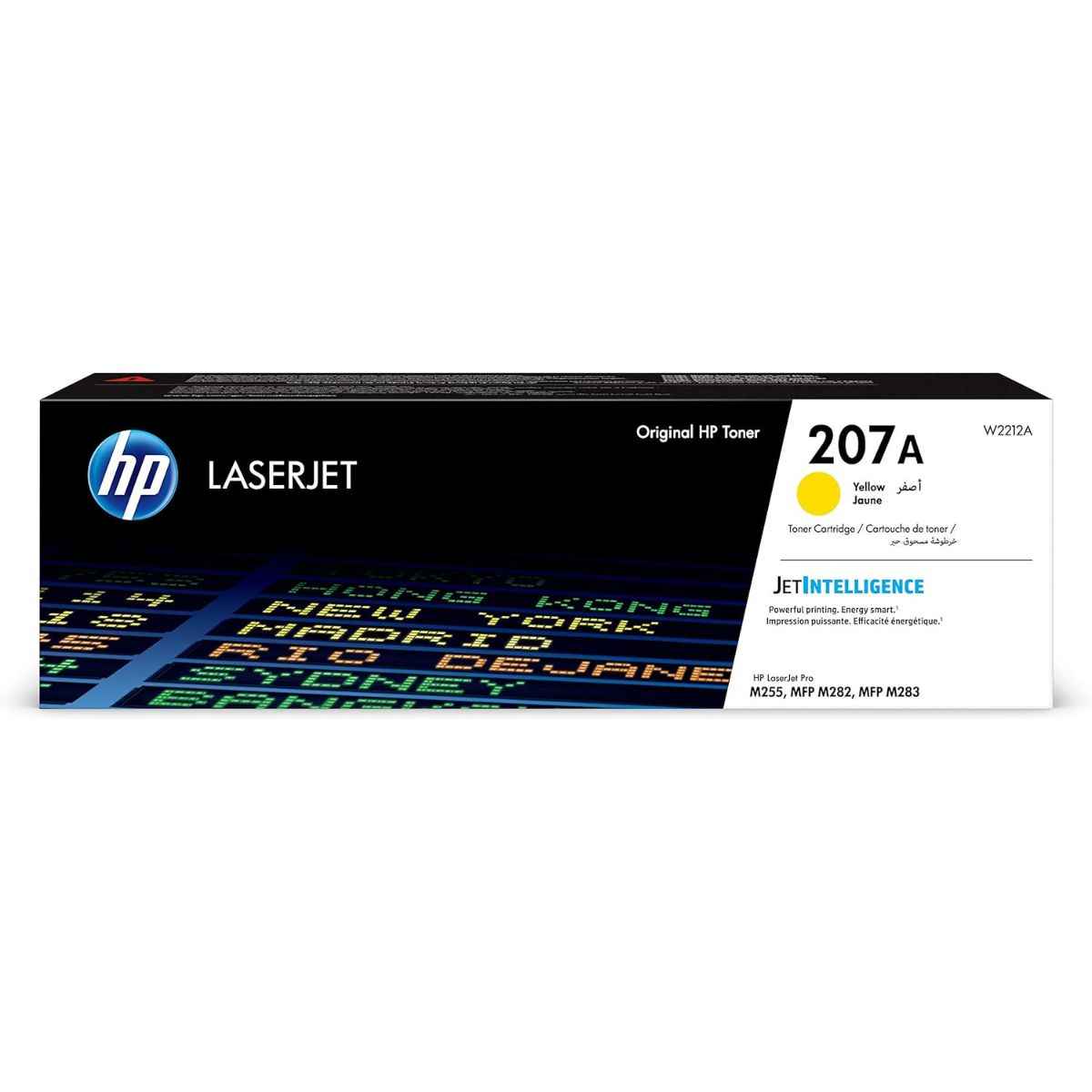 HP 207A Original LaserJet Toner Cartridges – Black, Cyan, Magenta & Yellow