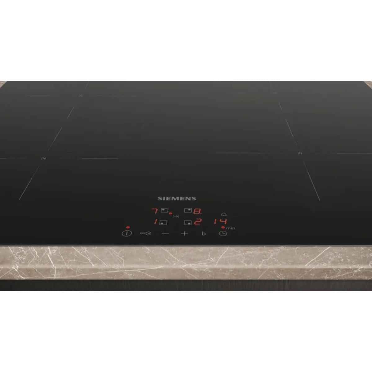 Siemens iQ100 60cm Built-In Induction Hob – Black (Model EU611BEB5E)
