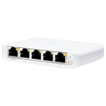 Ubiquiti UniFi USW-Flex-Mini 5-Port Gigabit Managed Switch with USB-C Power Adapter