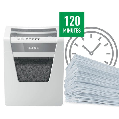 Leitz IQ Office Cross Cut Paper Shredder P4- 15 SHEETS CROSS CUT SHREDDER – P4 (8003)