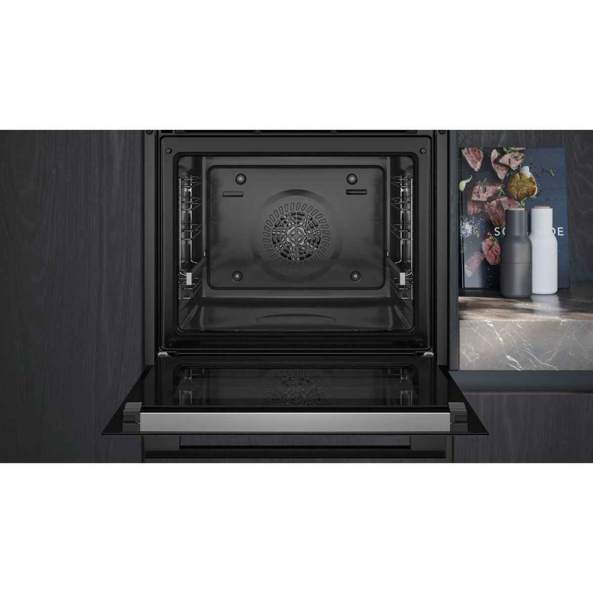 Siemens iQ300 60cm Built-In Oven – Stainless Steel (Model HB272GES3M)