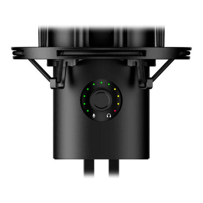 HyperX QuadCast 2 S USB Microphone | Dynamic Lighting Display | Tap-to-Mute Sensor | Detachable Shock Mount | Black | 9A273AA