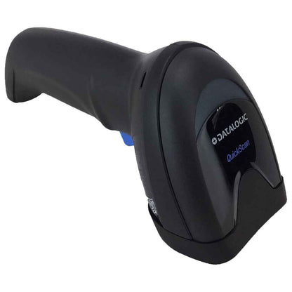 Datalogic QW2520 Wired Barcode Scanner, 1D & 2D Scanning Capabilities, Imager Sensor Type, Omni-directional Scan Pattern, 110k lux Max Ambient Light, Black | QW2520-BKK1S