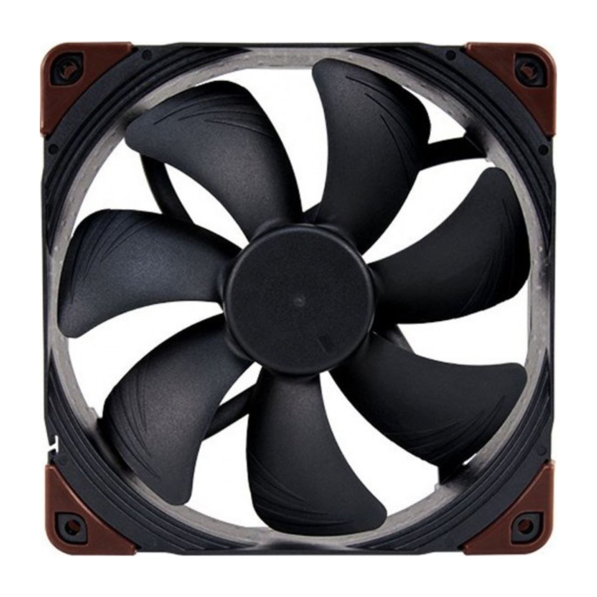 Noctua NF-A14 industrialPPC-3000 PWM Industrial Cooling Fan, 140mm, 3000 RPM, IP52 Water & Dust Resistant, Heavy-Duty PWM Cooling Fan, Black | NF-A14 iPPC-3000 PWM