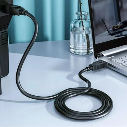 HP DHC-PT100-3M USB-A to USB-B 2.0 Cable 3 Meter | Black