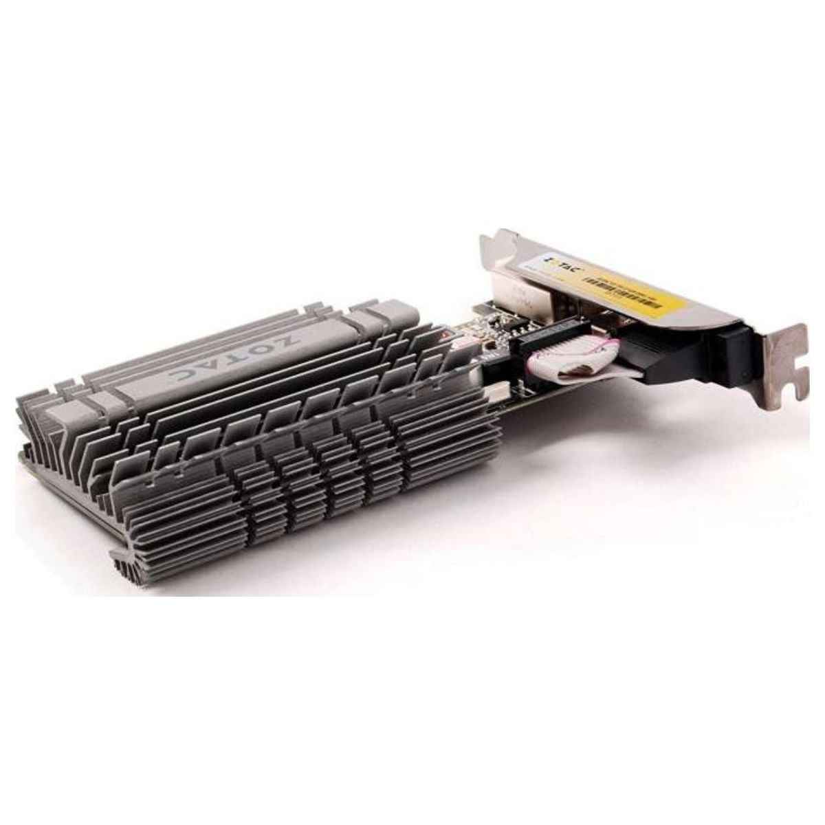 ZOTAC GeForce GT 730 LP Graphics Card | 4GB DDR3 Memory | PCI Express Graphics Card | Multi-Monitor Support | Low Power Consumption | ZT-71115-20L