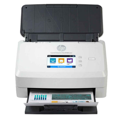 HP ScanJet Enterprise Flow N7000 snw1 (6FW10A)– High-Volume Sheet-fed Scanner for Enterprise Environments Ultra-Fast Duplex Scanning, Heavy Duty Daily Duty Cycle & Enterprise Connectivity