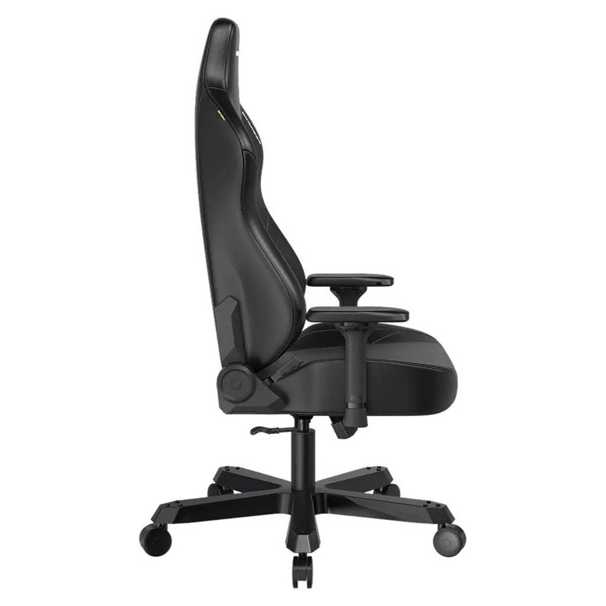 DXRacer Tank Series Gaming Chair, 4D Adjustable Armrests, Magnetic Headrest & Lumbar Support, PU-Coated Silent Casters, 90°~135° Back Recliner, Class 4 Hydraulics, XXL Size, Black | GC/XXLTM23LTA/N