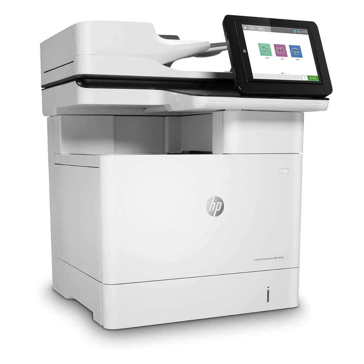 HP Enterprise MFP M635h LaserJet Printer, Print, Copy, Scan, Up to 65 PPM, 1200 x 1200 DPI, 8" Touchscreen, Automatic Duplex Printing | 7PS97A