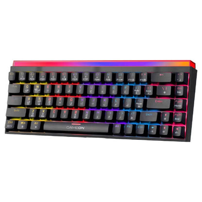 GAMEON GO-MK260-RS PRIMEX 60% Mechanical Gaming Keyboard | 68 Keys | Linear Red Switch | English & Arabic | Dynamic RGB | USB-C | GO-MK260-RS