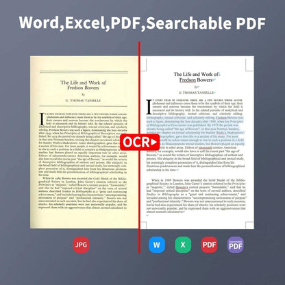 CZUR Lens 1200 Pro Portable Document Scanner, CMOS 12 megapixel, Fast Scan 1s/Page, Upto A4 Size, Easy-to-Use OCR, 4032*3024 Resolution, Mobile Scanner for Mac & Windows